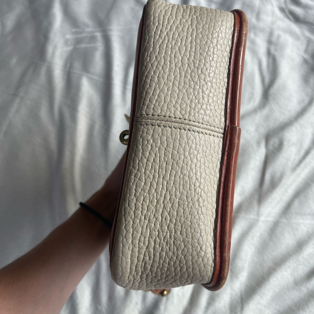 Vintage DOONEY & BOURKE Leather Handle Satchel Shoulder Bag Crossbody - Picture 9 of 15